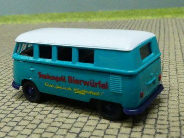 1/87 Brekina # 1722 VW T1 b Bus Frankengold Bierwürfel 31562