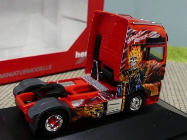 1/87 Herpa MAN TGX XXL E6c 2-Achs Zugmaschine Hebeis Transporte 111027