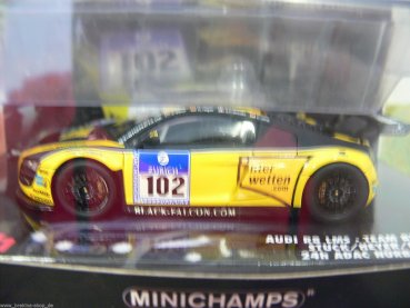 1/43 Minichamps Audi R8 LMS Team Black Falcon 24h ADAC Nürburgring 2010 #102 437101912