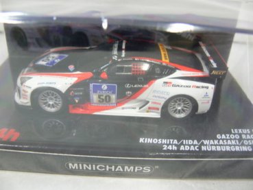 1/43 Minichamps Lexus LFA Ganzoo Racing 24h ADAC Nürburgring 2010 #50 437101650