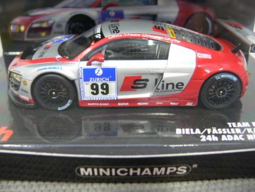 1/43 Minichamps Audi R8 LMS Team Phoenix Racing 24h ADAC Nürburgring 2010 #99 437101999