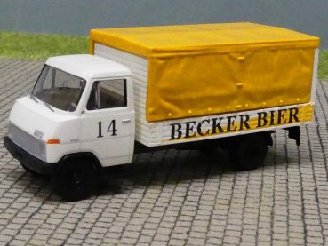 1/87 Brekina Hanomag Henschel F55 Becker Bier Sondermodell Reinhardt