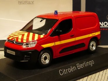 1/43 Norev Citroen Berlingo Van 2018 Pompiers 155772