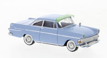 1/87 Brekina Opel P2 Coupe hellblau mit Sonnenblende 20134