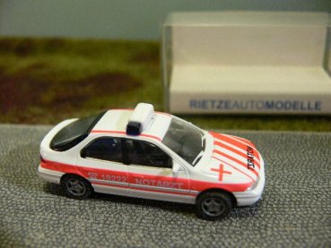 1/87 Rietze Ford Mondeo Ghia Notarzt 50551