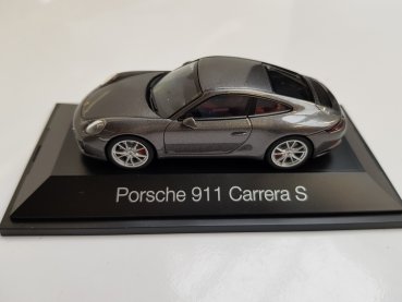 1/43 Herpa Porsche 911 Carrera S grau metallic 070973