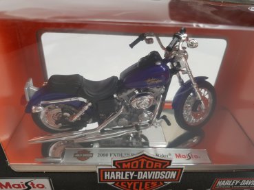 1/18 Maisto Harley Davidso 2000 FXDL Dyna Low Rider lila 01134