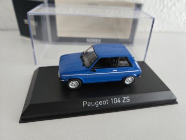 1/43 Norev Peugeot 104 ZS 1979 Ibis Blue 471404