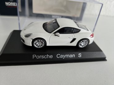 1/43 Norev Porsche Cayman S 2013 White 750037