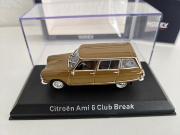 1/43 Norev Citroen Ami 6 Club Break 1968 Dark Gold 153520