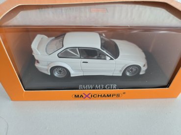 1/43 Maxichamps BMW M3 GTR E36 1993 weiß 940 023381