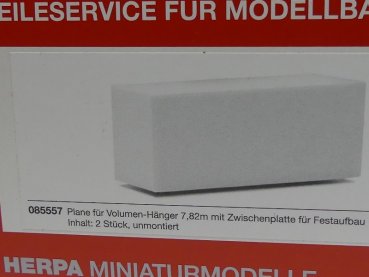 1/87 Herpa Teileservice Plane für Volumenhänger 2 St. 085557