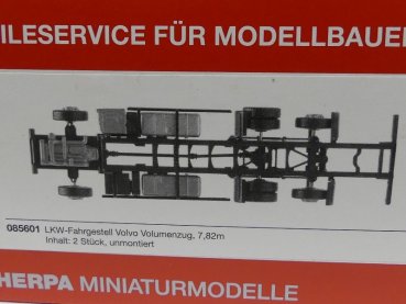 1/87 Herpa Teileservice LKW Fahrgestell Volvo Volumenzug 085601