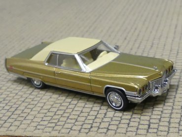 1/87 Cadillac Coupe deVille gold, Dach elfenbein 18126