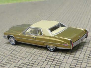 1/87 Cadillac Coupe deVille gold, Dach elfenbein 18126