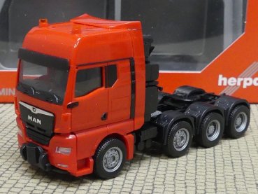 1/87 Herpa MAN TGX GX Schwerlast Zugmaschine rot 313520her