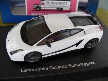 1/43 AUTOart Lamborghini Gallardo Superleggera weißmetallic 54615