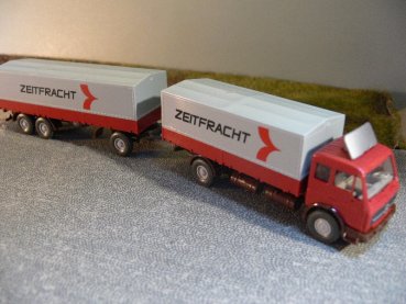 1/87 Wiking MB NG 1632 Zeitfracht Hängerzug 455 1A