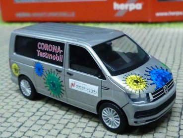 1/87 Herpa VW T6 Bus Corona Testmobil Bayern/Hof 096133