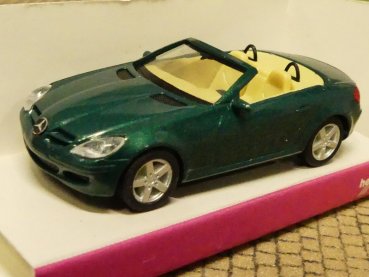 1/87 Herpa MB SLK Roadster grün 033251