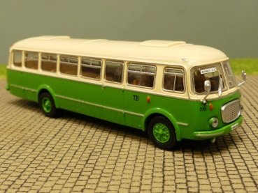 1/87 Brekina Jelcz 043 Bus hellbeige/grün 58259