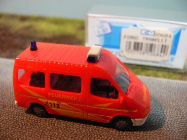 1/87 Rietze Ford Transit Bus Feuerwehr 112  50684