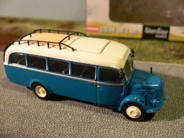 1/87 Brekina Steyr 380/I Bus capriblau 58001