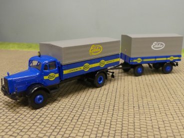 1/87 Brekina MB 4500 Edeka Hängerzug 4410