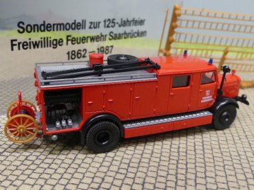 1/87 Brekina MB 4500 LF 25 Feuerwehr Saarbrücken