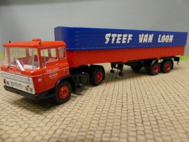 1/87 Brekina DAF FT 2600 Steef v. Loon Planensattelzug 85281