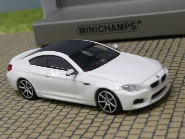 1/87 Minichamps BMW M6 Coupe 2015 weiß 870 027300