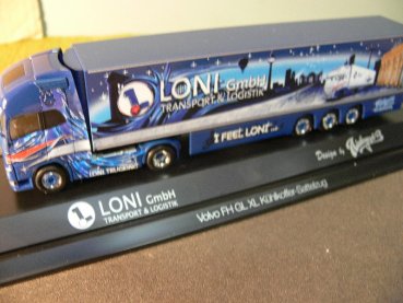 1/87 Herpa Volvo FH GL XL Loni Trucking Kühlkoffer-SZ 121545