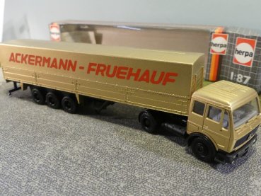 1/87 Herpa MB NG Ackermann-Fruehauf Pritschen SZ #550