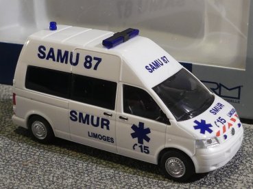 1/87 Rietze VW T5 SAMU Limoges 51904