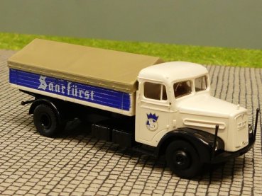 1/87 Brekina MAN F8 Saarfürst Spitzplane Sondermodell Reinhardt