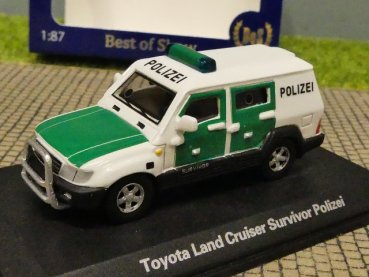 1/87 BOS Toyota Land Cruiser Polizei 87640