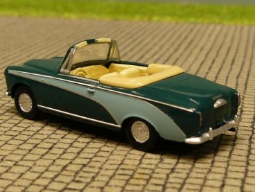 1/87 Brekina Peugeot 403 Cabrio de Luxe grün 29159