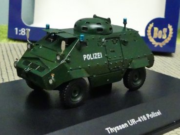 1/87 BoS Thyssen UR-416 dunkelgrün Polizei Panzerwagen BOS87831