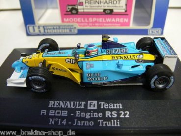 1/43 UH Renault F1 R292 Engine RS 22 Jarno Trulli 2197