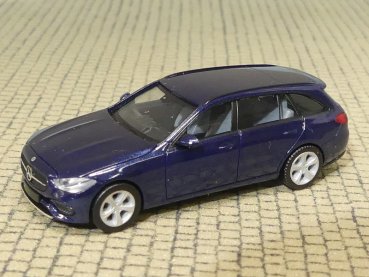 1/87 Herpa MB C-Klasse Touring cavansitblau metallic 430388-002