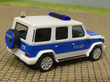 1/87 Herpa MB G-Klasse Polizei Brandenburg Land 097222