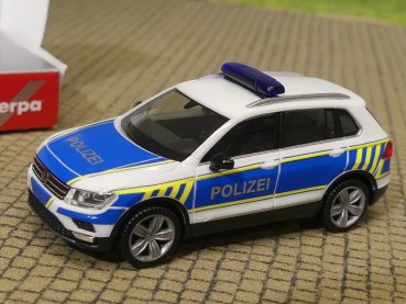 1/87 Herpa VW Tiguan Polizei Sachsen-Anhalt 096973