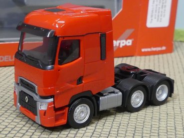 1/87 Herpa Renault T facelift Zugmaschine 6x2 rot 315104-002