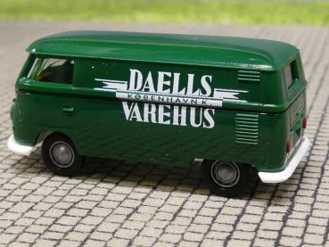 1/87 Brekina # 1673 VW T1 b DAELLS Dänemark Kasten Sondermodell