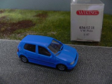 1/87 Wiking VW Polo signalblau 036 02