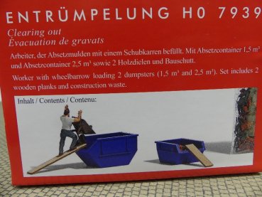 1/87 Busch Action Set Entrümpelung 7939