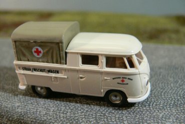 1/87 Brekina # 0748 VW T1 b Pr/Pl DRK Strahlenschutzwagen