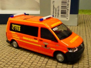 1/87 Rietze VW T6 Feuerwehr Siegburg 53816