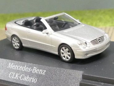 1/87 Busch MB CLK Cabrio silber B6 696 1346