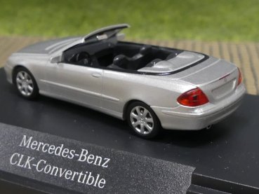 1/87 Busch MB CLK Cabrio silber B6 696 1346